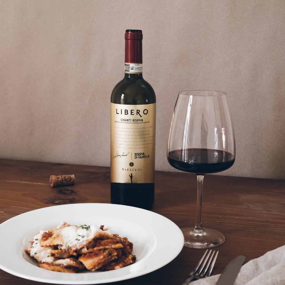 Libero RISERVA DI FAMIGLIA Red Wine, 750ml, 13% ABV Saraceni Wines